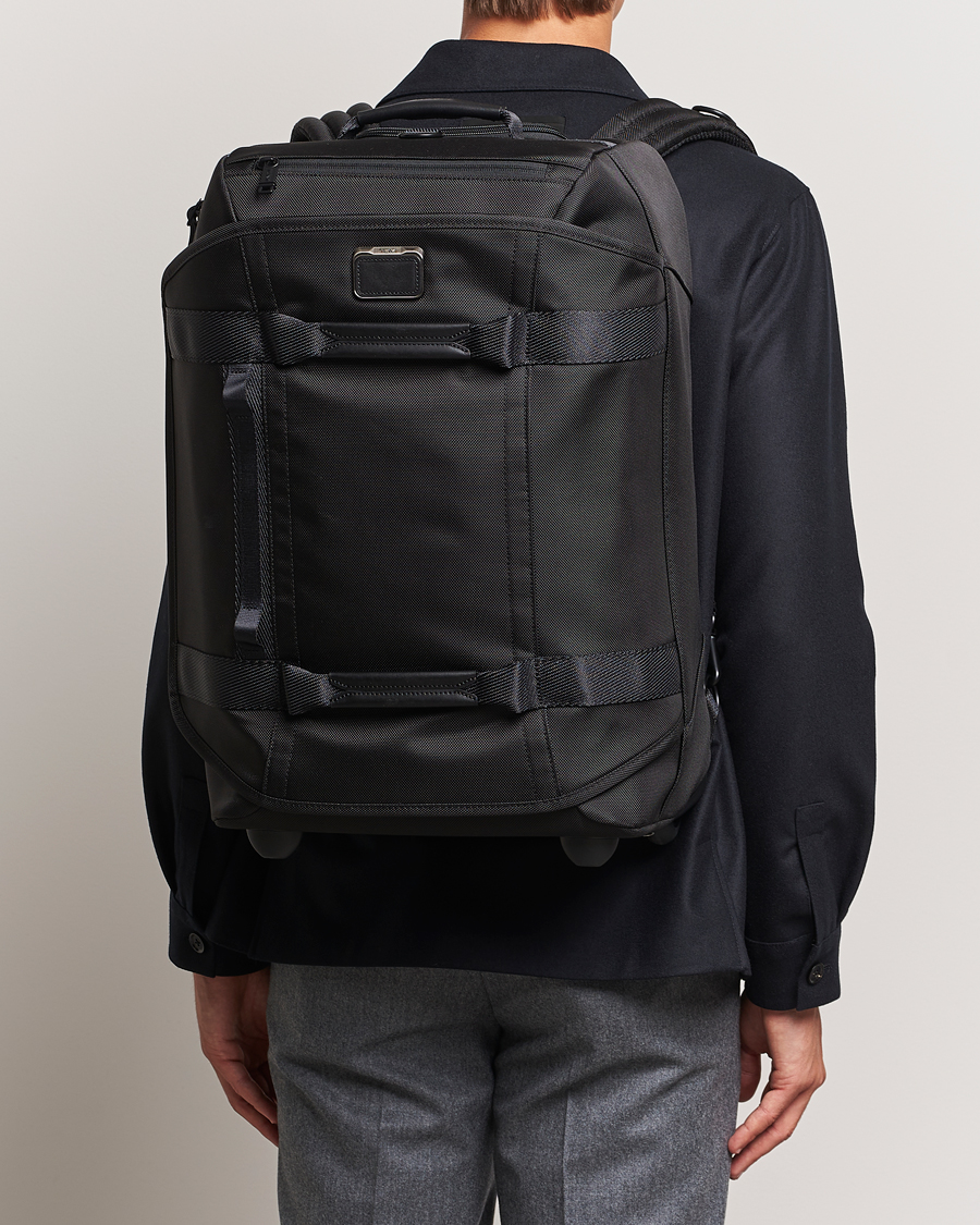Men | Bags | TUMI | Alpha Bravo Wheeled Duffle Black