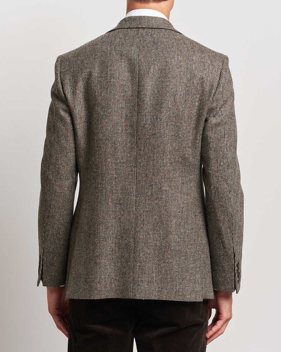 Men | Blazers | Walker Slater | Edward Lambswool Pepita Blazer Brown