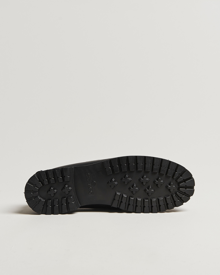 Men | Loafers | Sebago | Ranger Waxy Leather Loafer Total Black
