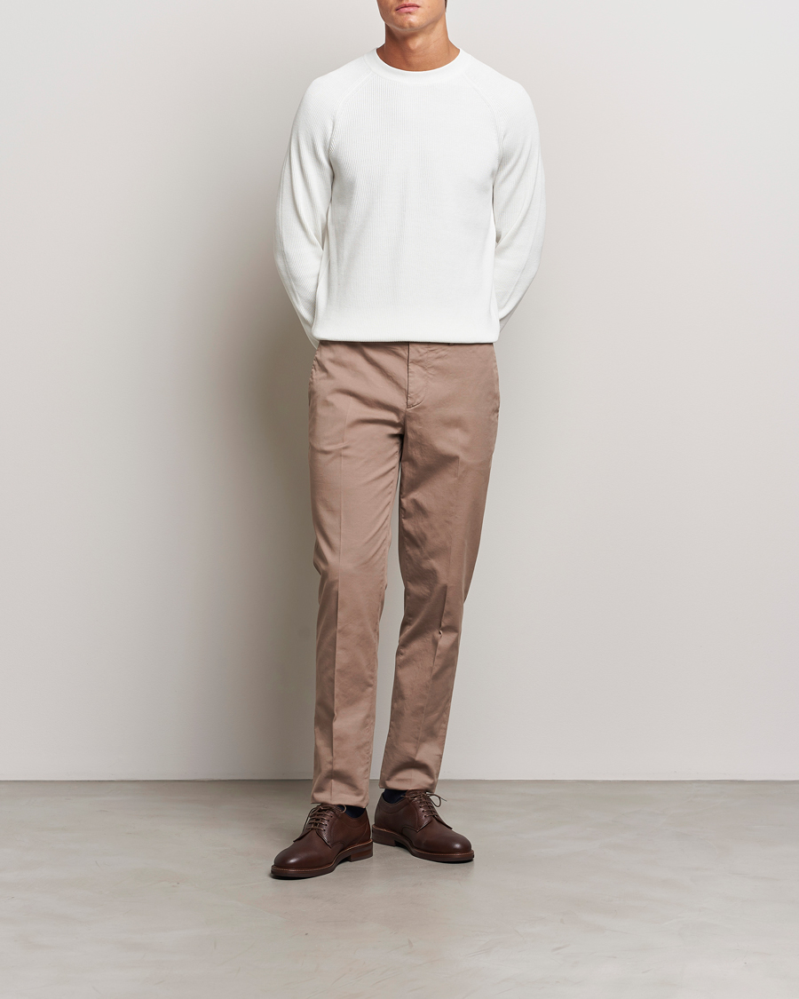 Men | Trousers | Brunello Cucinelli | Slim Fit Chinos Khaki