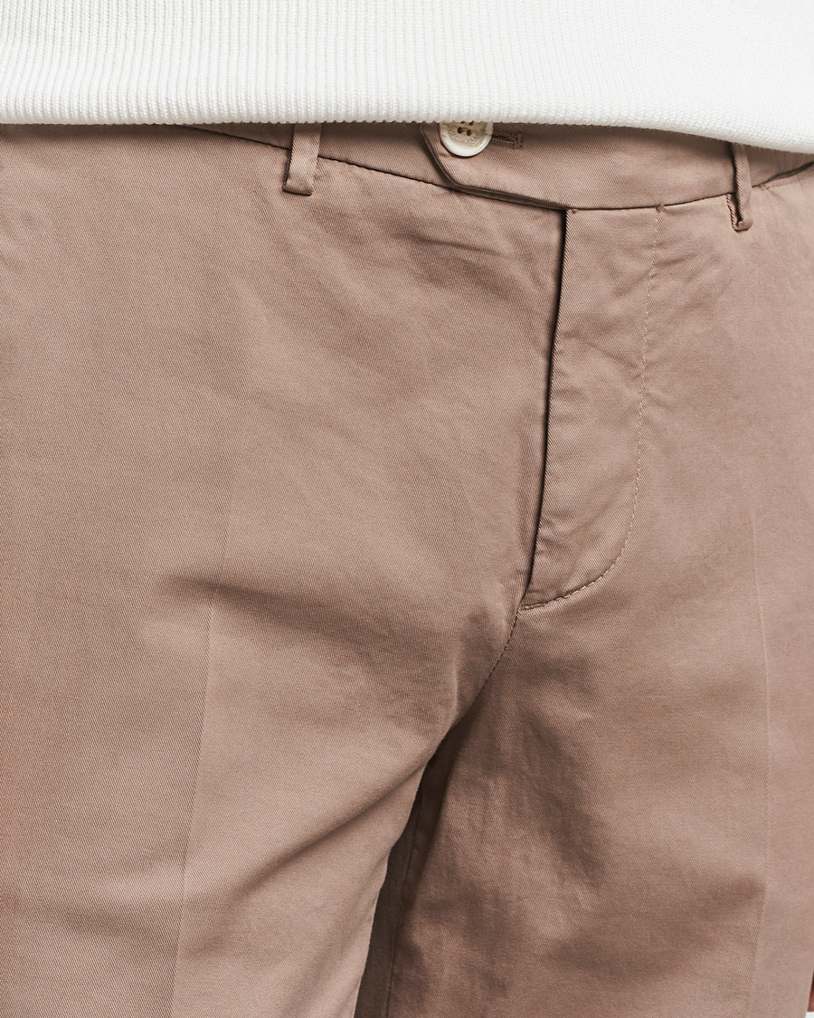 Men | Trousers | Brunello Cucinelli | Slim Fit Chinos Khaki