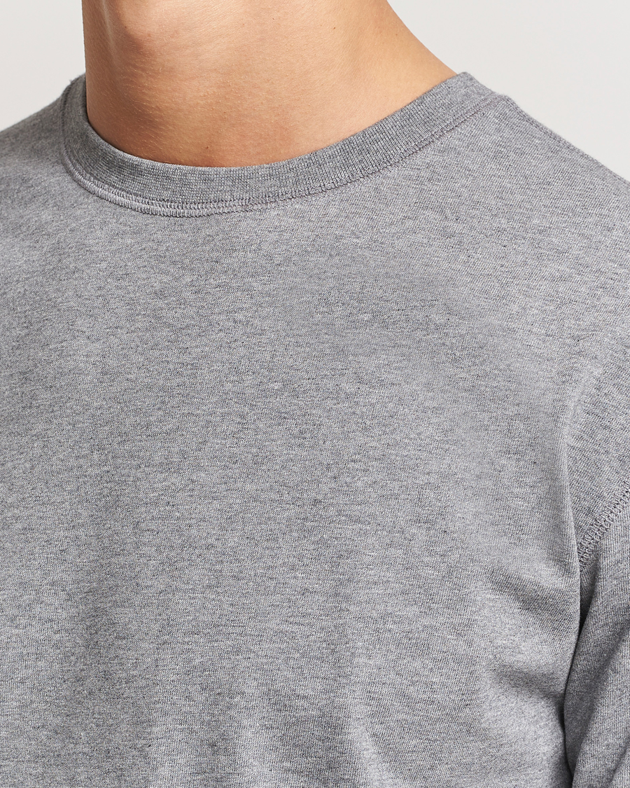 Men | T-Shirts | Drake's | Short Sleeve Hiking T-Shirt Grey