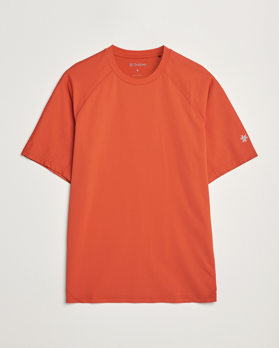 Men | T-Shirts | Goldwin | WF Dry T-Shirt Horizon Red