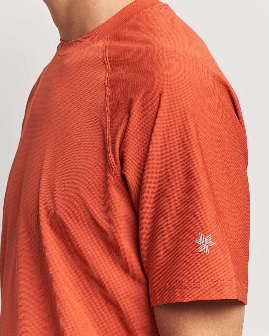 Men | T-Shirts | Goldwin | WF Dry T-Shirt Horizon Red