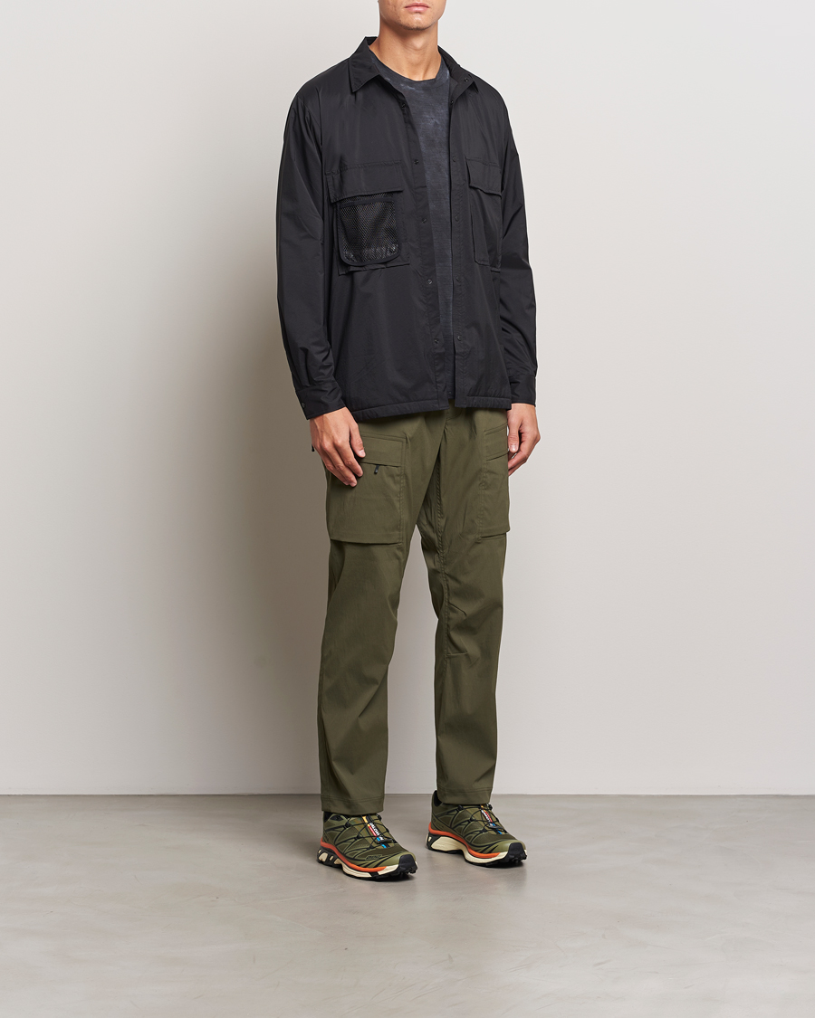 Men | Trousers | Goldwin | Cordura Stretch Cargo Pants Military Green