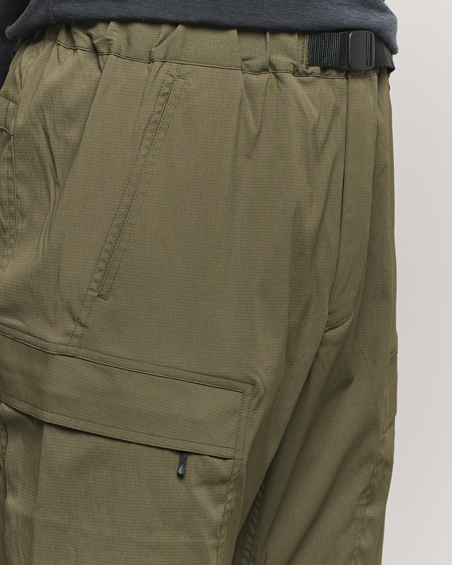 Men | Trousers | Goldwin | Cordura Stretch Cargo Pants Military Green