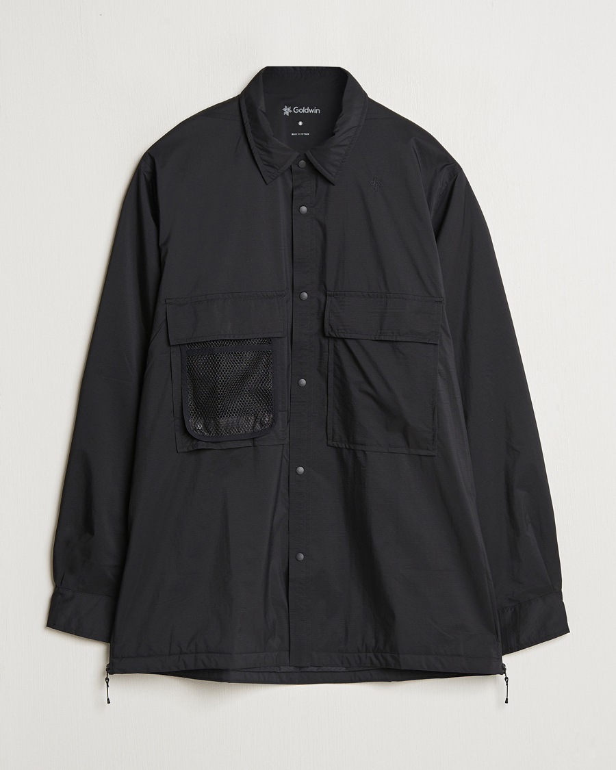 Men | Shirts | Goldwin | Pertex Field Warm Shirt Black