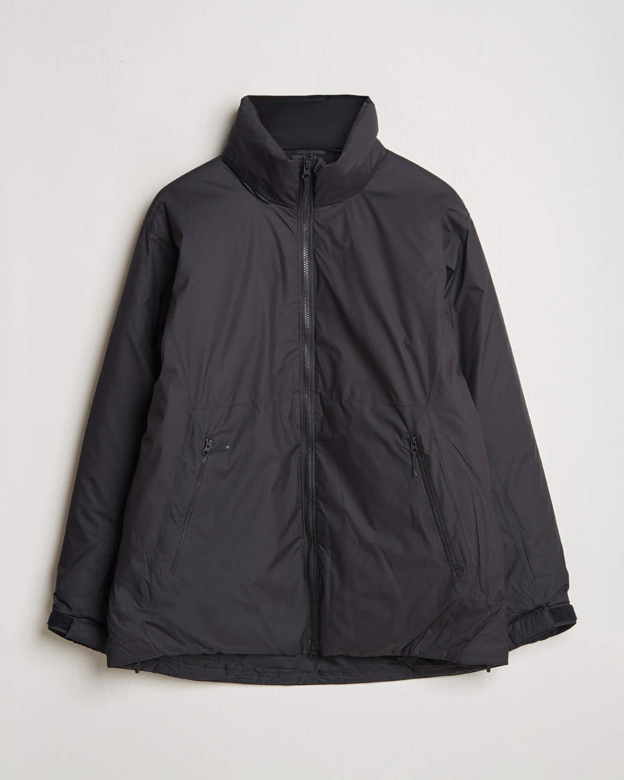 Men | Coats & Jackets | Goldwin | GORE-TEX Windstopper Puffy Jacket Black