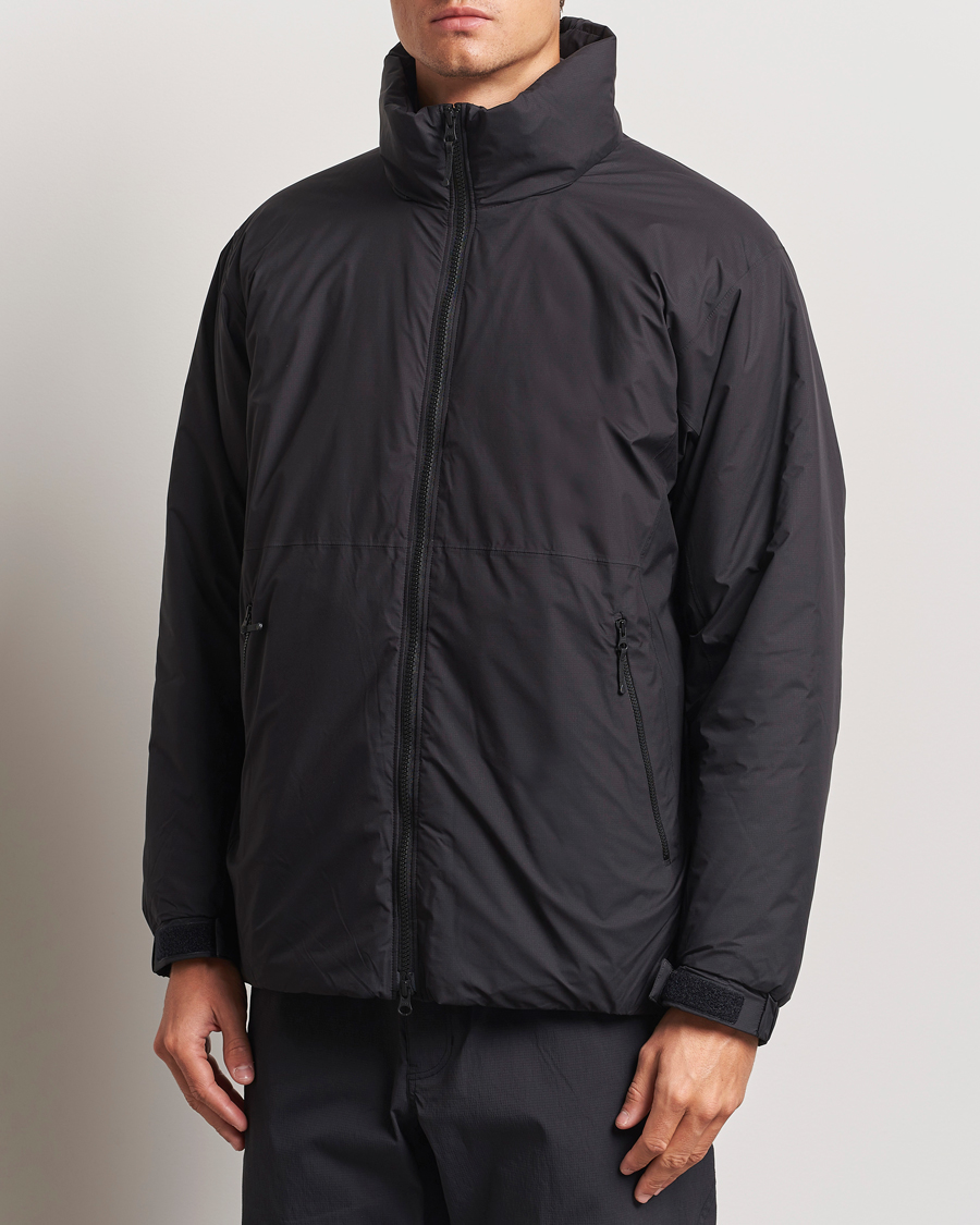Men | Coats & Jackets | Goldwin | GORE-TEX Windstopper Puffy Jacket Black