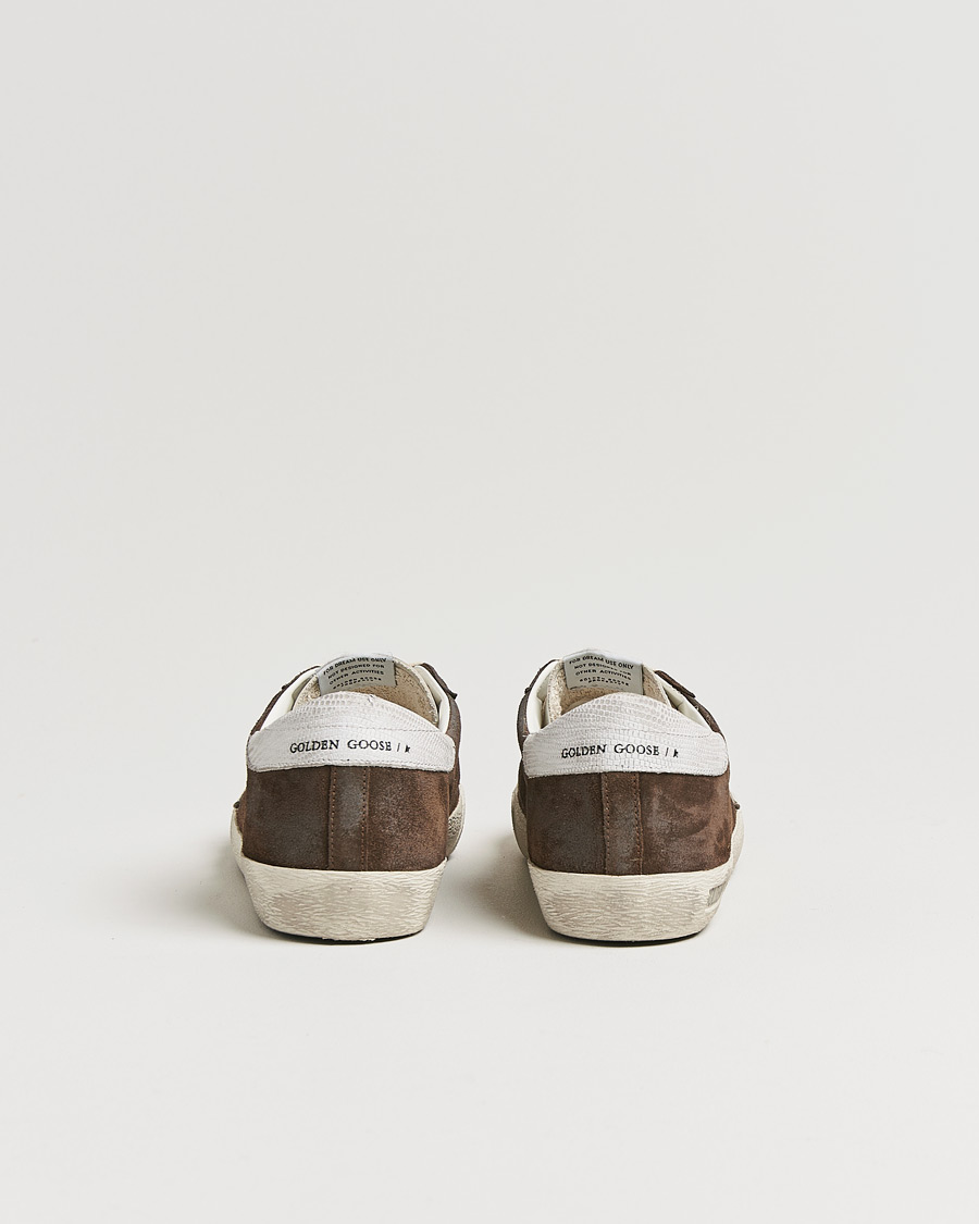 Men | Golden Goose Super-Star Sneakers Dark Brown | Golden Goose | Super-Star Sneakers Dark Brown