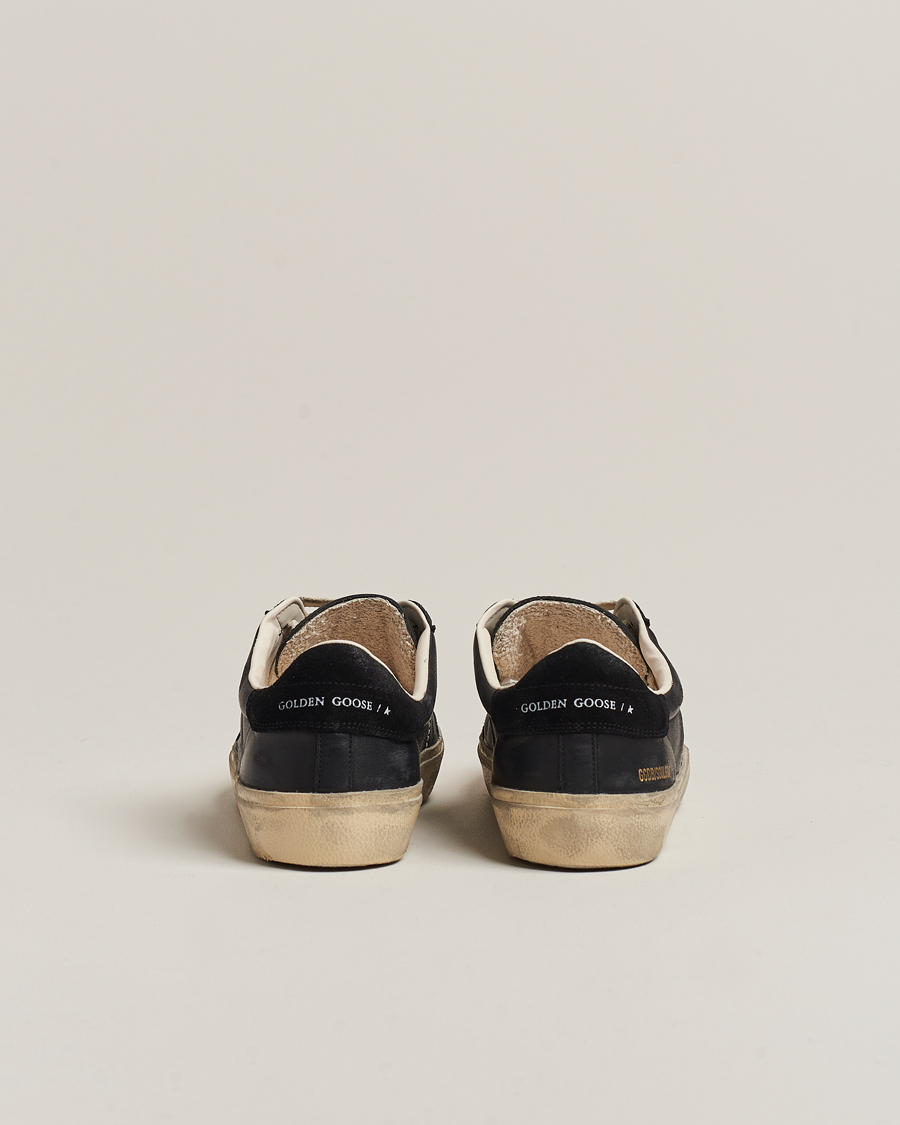 Men | Golden Goose Soul-Star Sneakers Black Calf | Golden Goose | Soul-Star Sneakers Black Calf