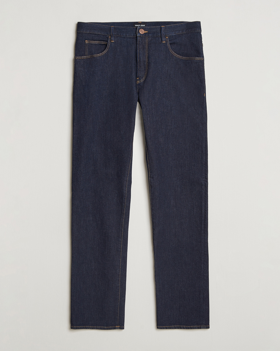 Men | Jeans | Giorgio Armani | 5-Pocket Denim Pants Dark Indigo