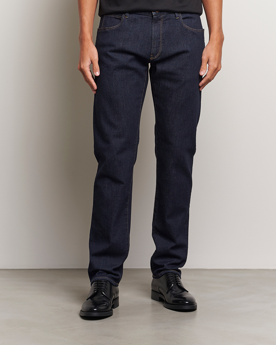 Men | Jeans | Giorgio Armani | 5-Pocket Denim Pants Dark Indigo