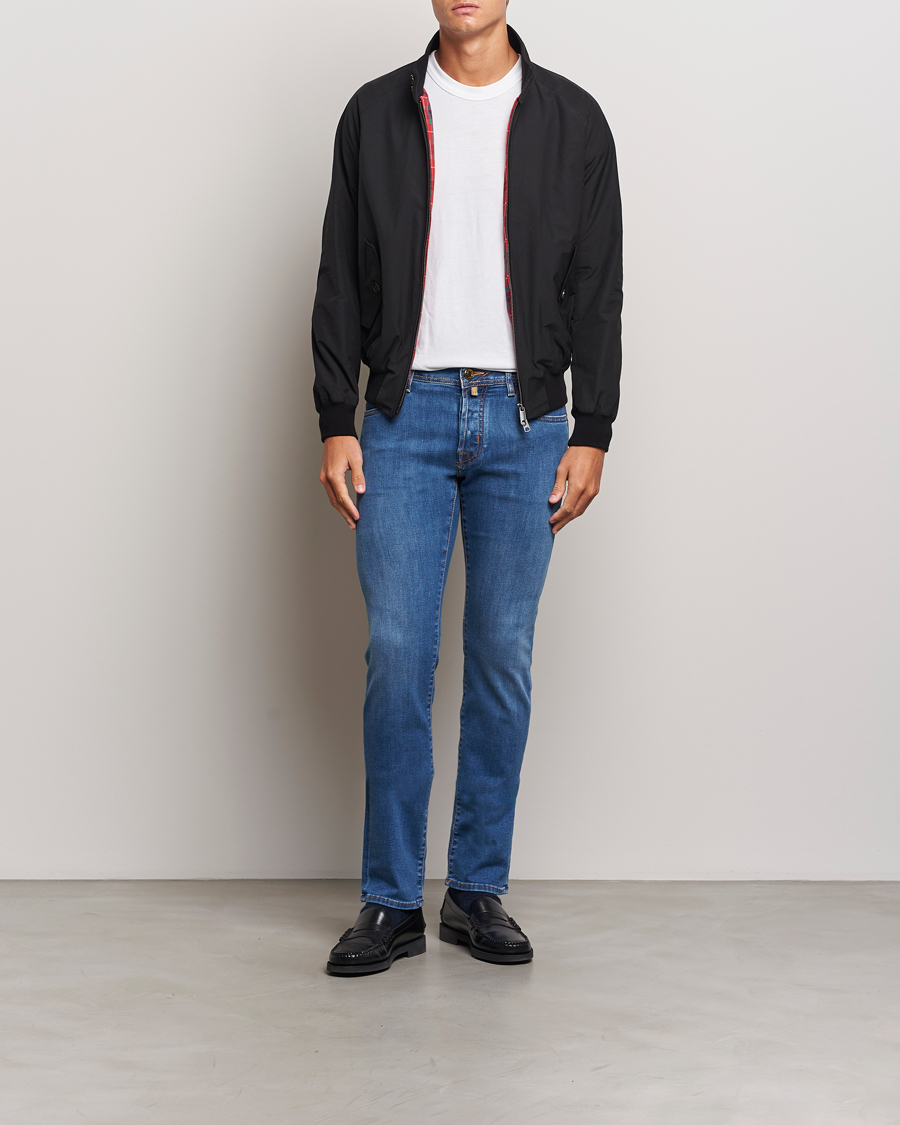 Men | Jeans | Jacob Cohën | Nick Slim Fit Streatch Jeans Light Blue