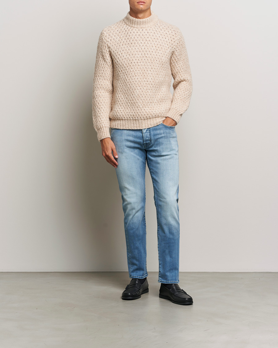 Men | Jeans | Jacob Cohën | Bard Slim Fit Streatch Jeans Light Blue