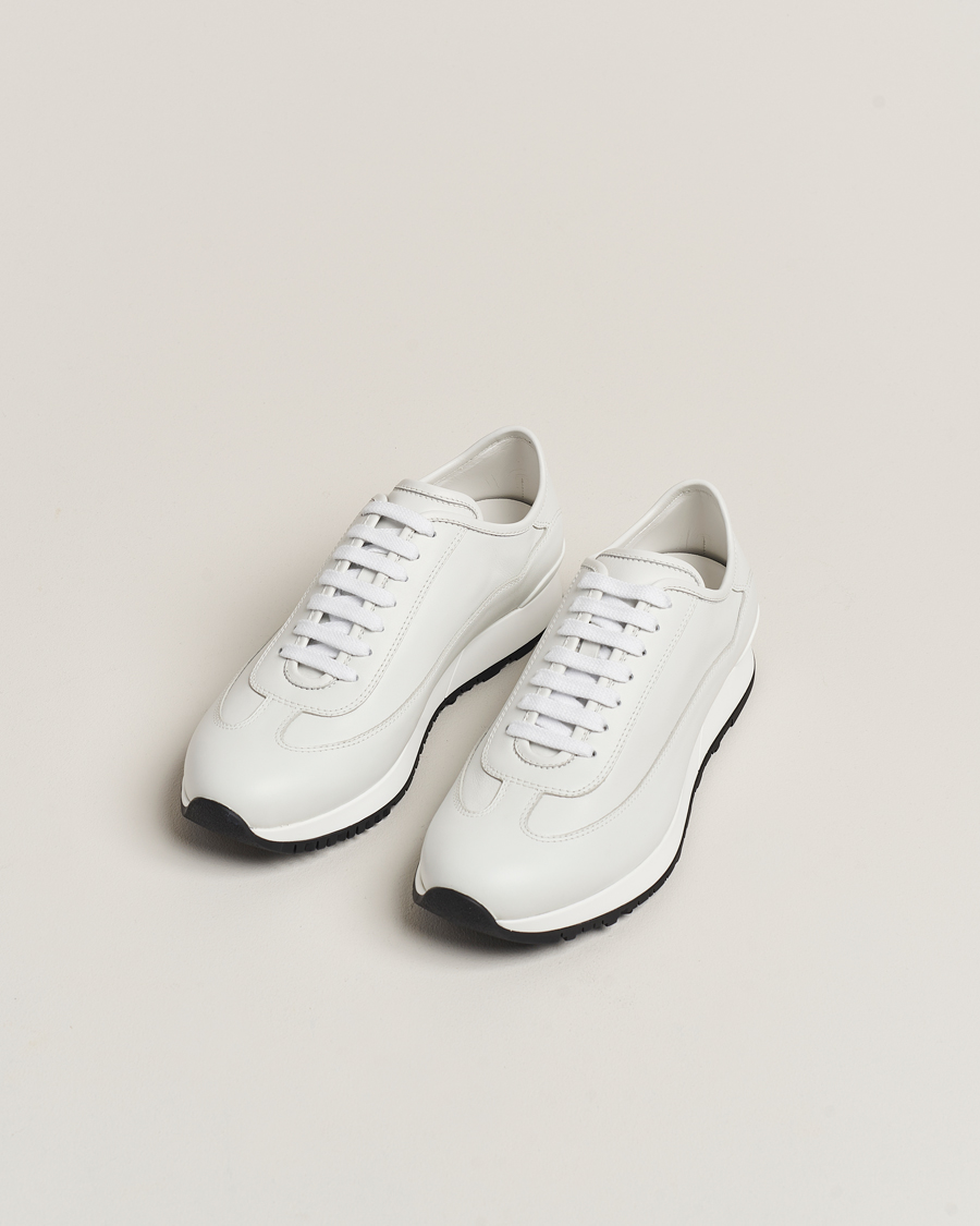 Men | Sneakers | John Lobb | Foundry Running Sneakers White Calf