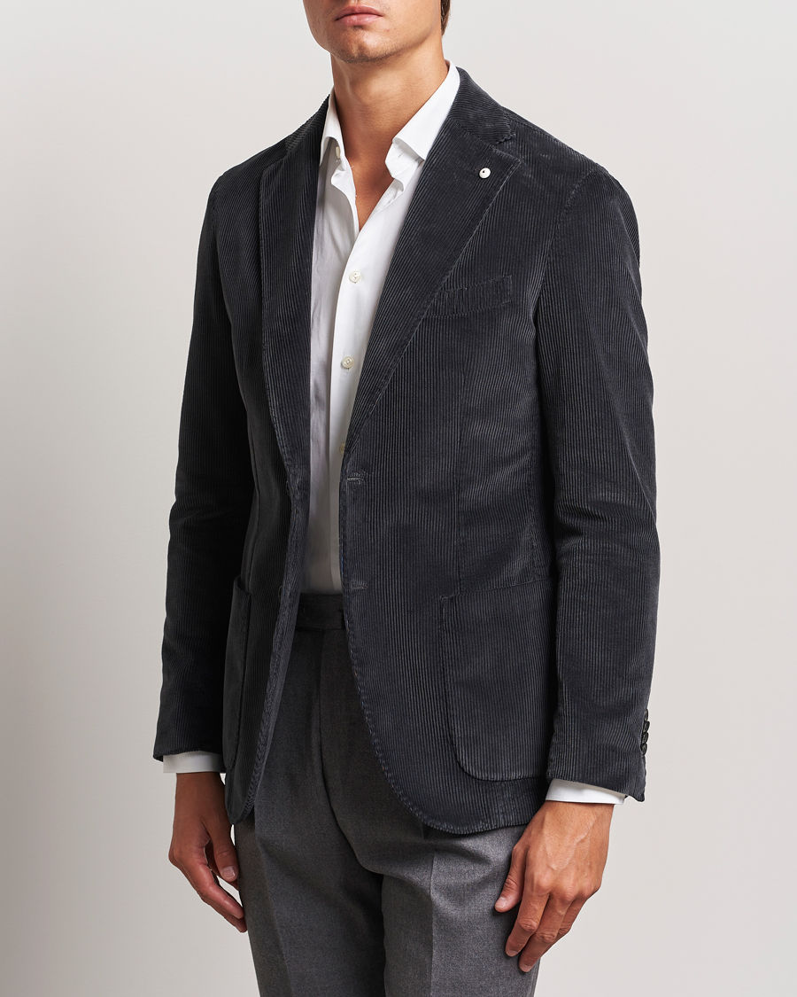 Men | Blazers | L.B.M. 1911 | Jack Corduroy Blazer Grey