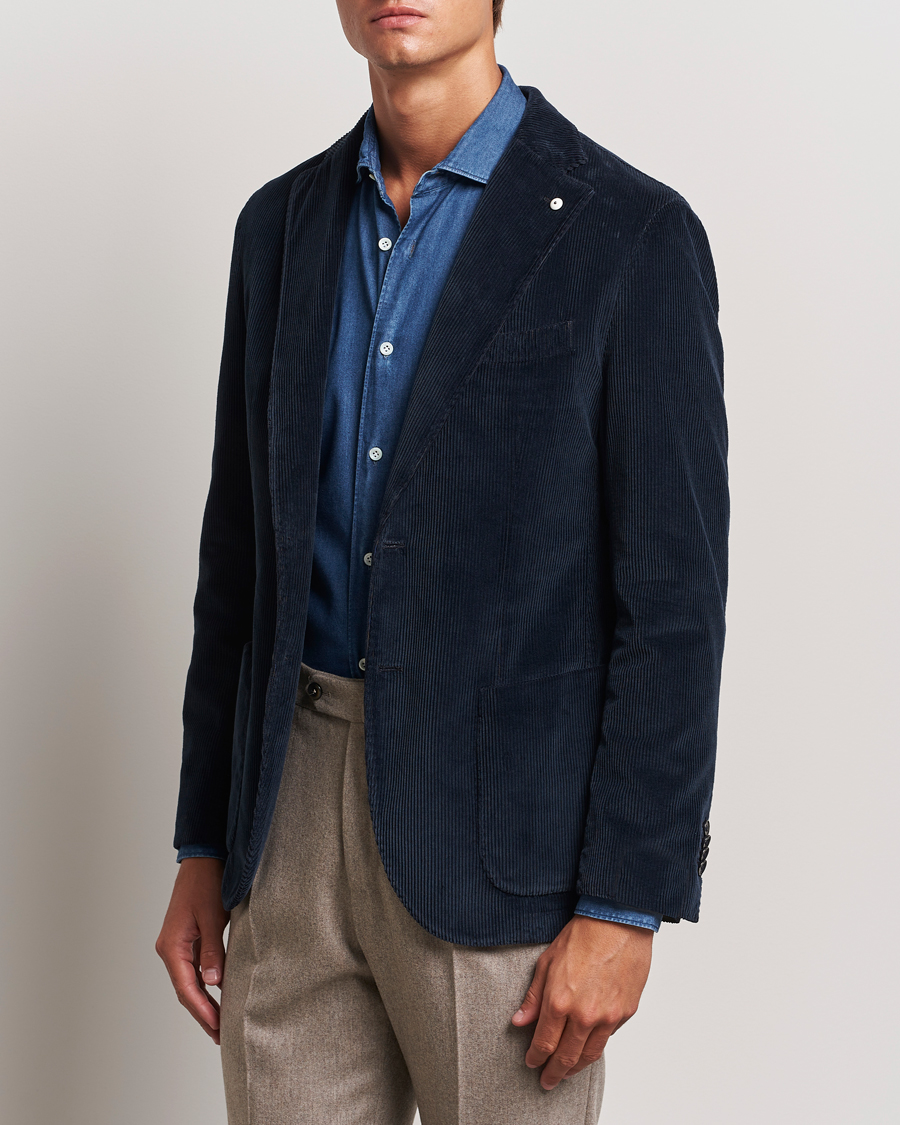 Men | Blazers | L.B.M. 1911 | Jack Corduroy Blazer Navy