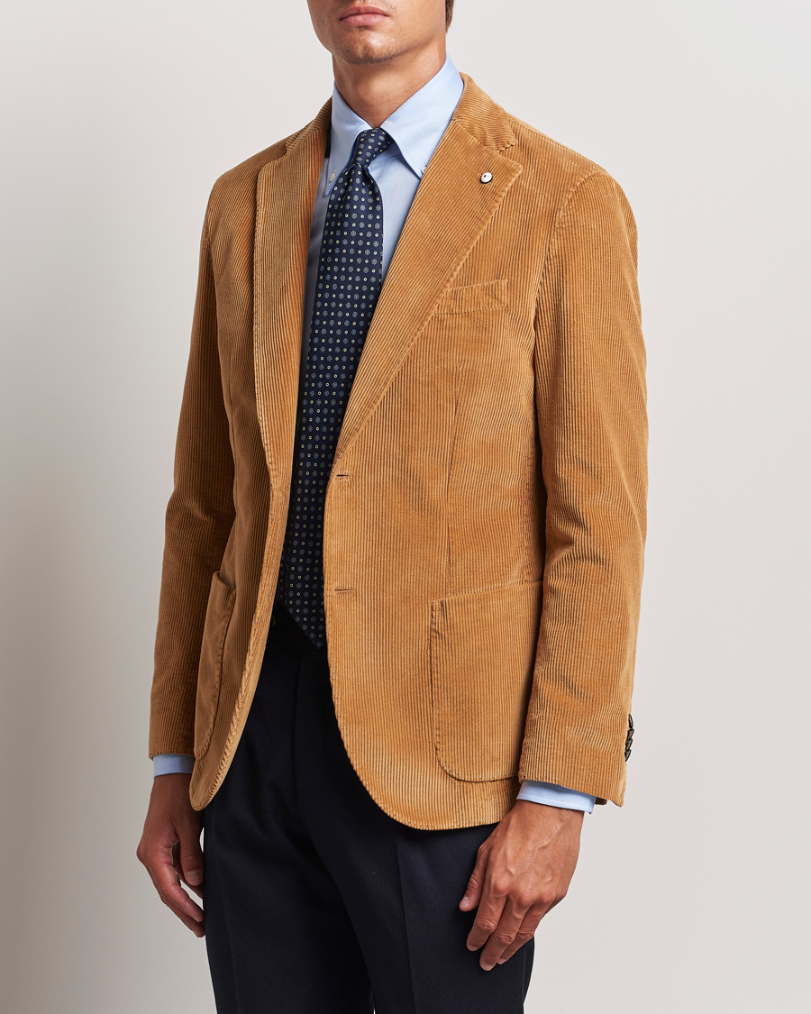 Men | Blazers | L.B.M. 1911 | Jack Corduroy Blazer Light Brown