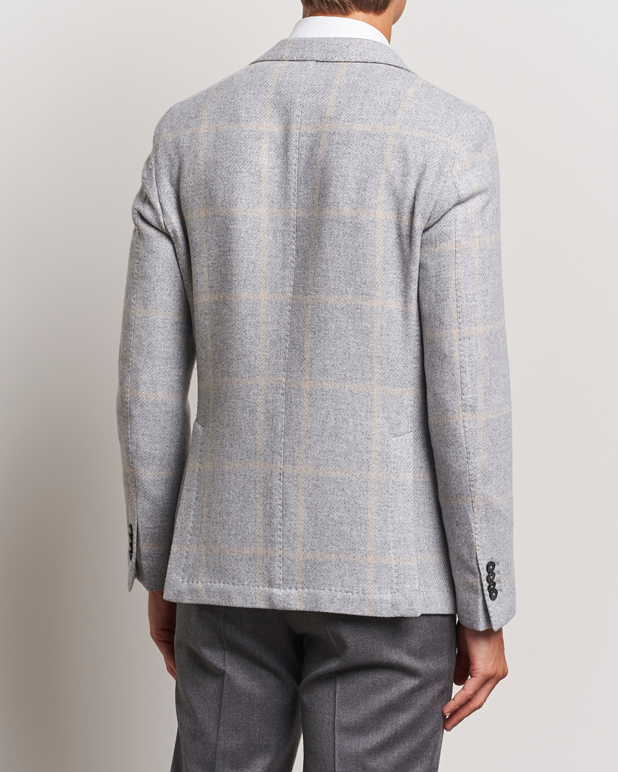 Men | Blazers | L.B.M. 1911 | Jack Regular Jersey Wool Blazer Light Grey