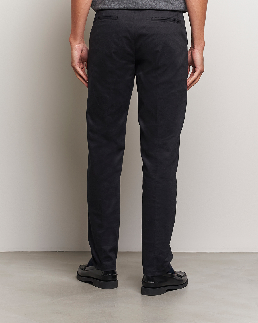 Men | Trousers | LES DEUX | Como Reg Cotton Pants Black