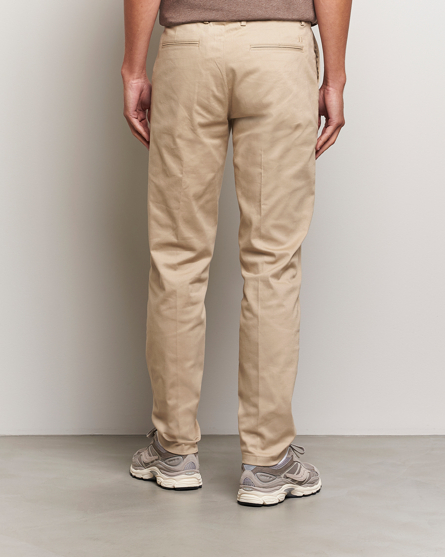 Men | Trousers | LES DEUX | Como Reg Cotton Pants Dark Sand