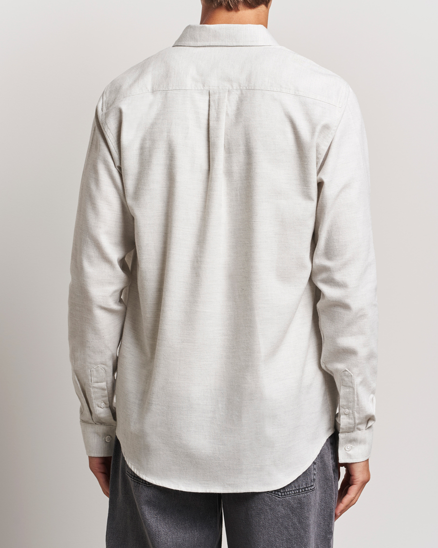 Men | Shirts | LES DEUX | Dessert Reg Shirt Snow Melange