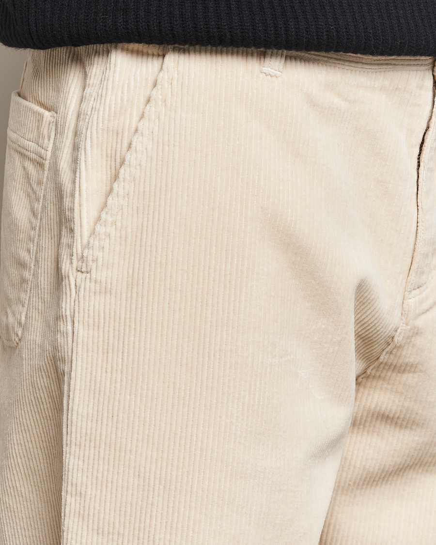 Men | Trousers | LES DEUX | Kody Heavy Corduroy Pants Ivory