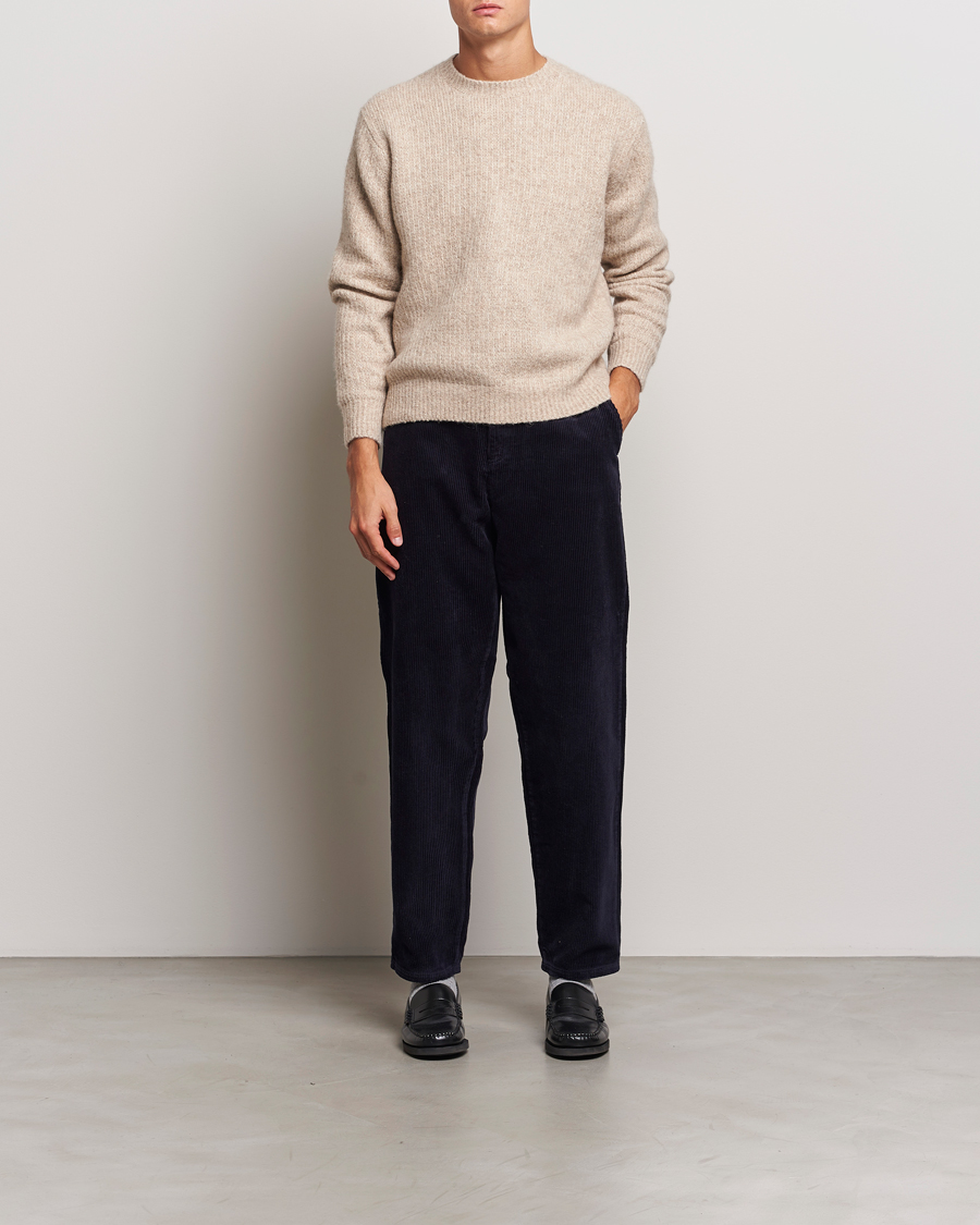 Men | Trousers | LES DEUX | Kody Heavy Corduroy Pants Dark Navy
