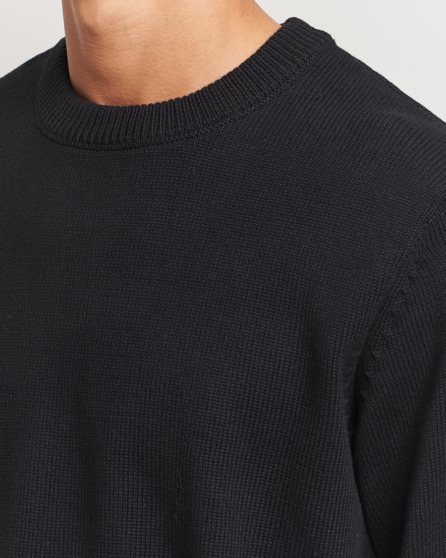 Men | Sweaters & Knitwear | LES DEUX | Gary Cotton Knit 2.0 Black