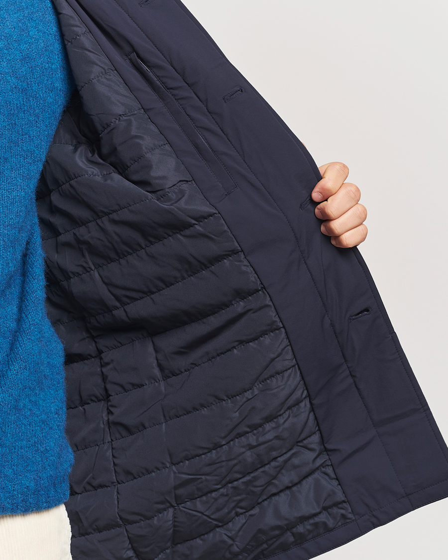 Men | Coats & Jackets | LES DEUX | Malcom Padded Coat Dark Navy