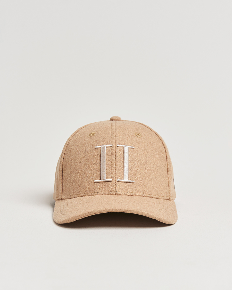 Men | Les Deux Encore Wool Baseball Cap Dark Sand Melange | LES DEUX | Encore Wool Baseball Cap Dark Sand Melange