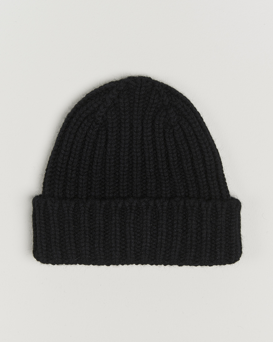 Men | Beanies | Le Bonnet | Le Grand Logo Onyx