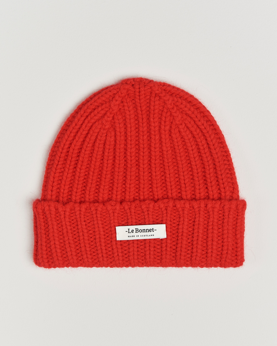 Men | Le Bonnet Le Grand Logo Crimson | Le Bonnet | Le Grand Logo Crimson