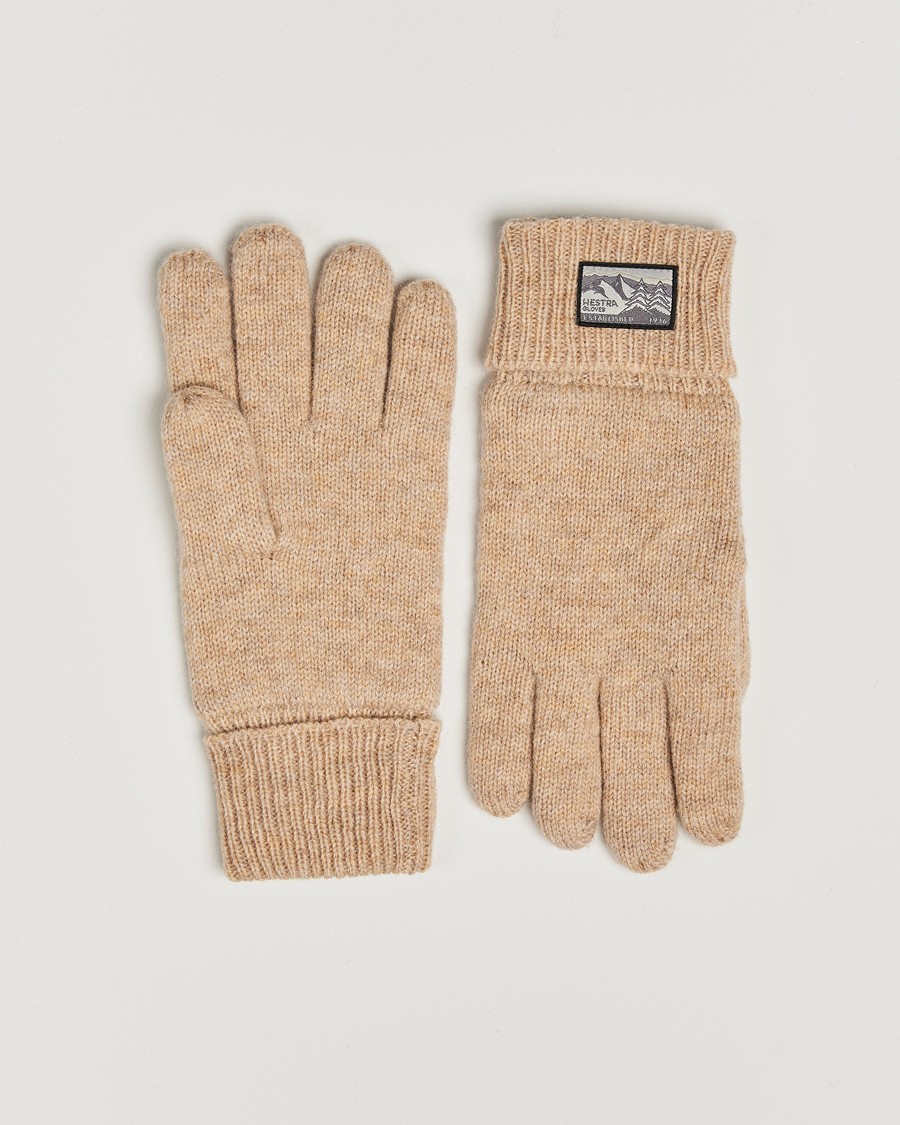 Men | Gloves | Hestra | Raggwool Glove Beige