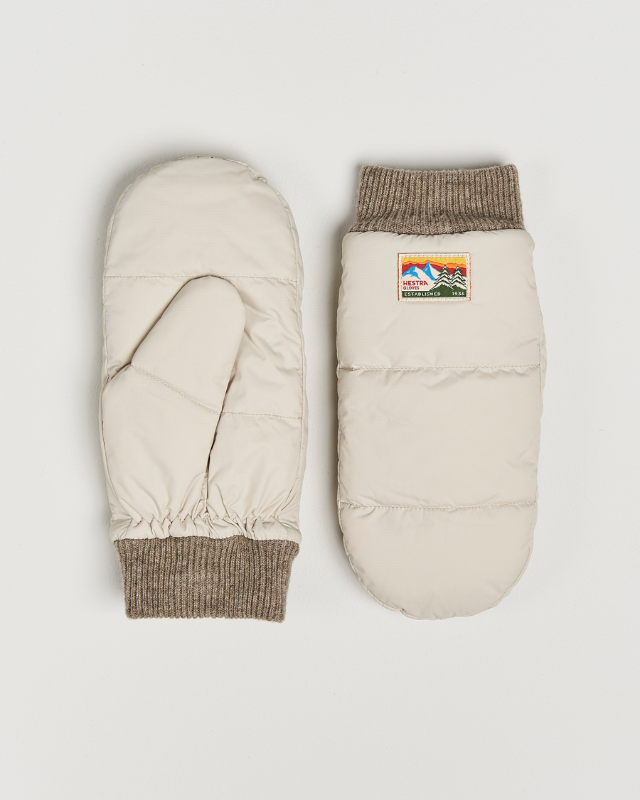Men | Gloves | Hestra | Otra Wind-/Waterproof Primaloft Glove Natural Beige