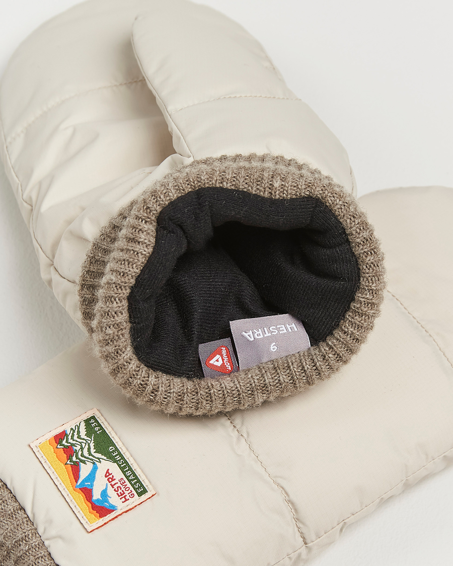 Men | Gloves | Hestra | Otra Wind-/Waterproof Primaloft Glove Natural Beige