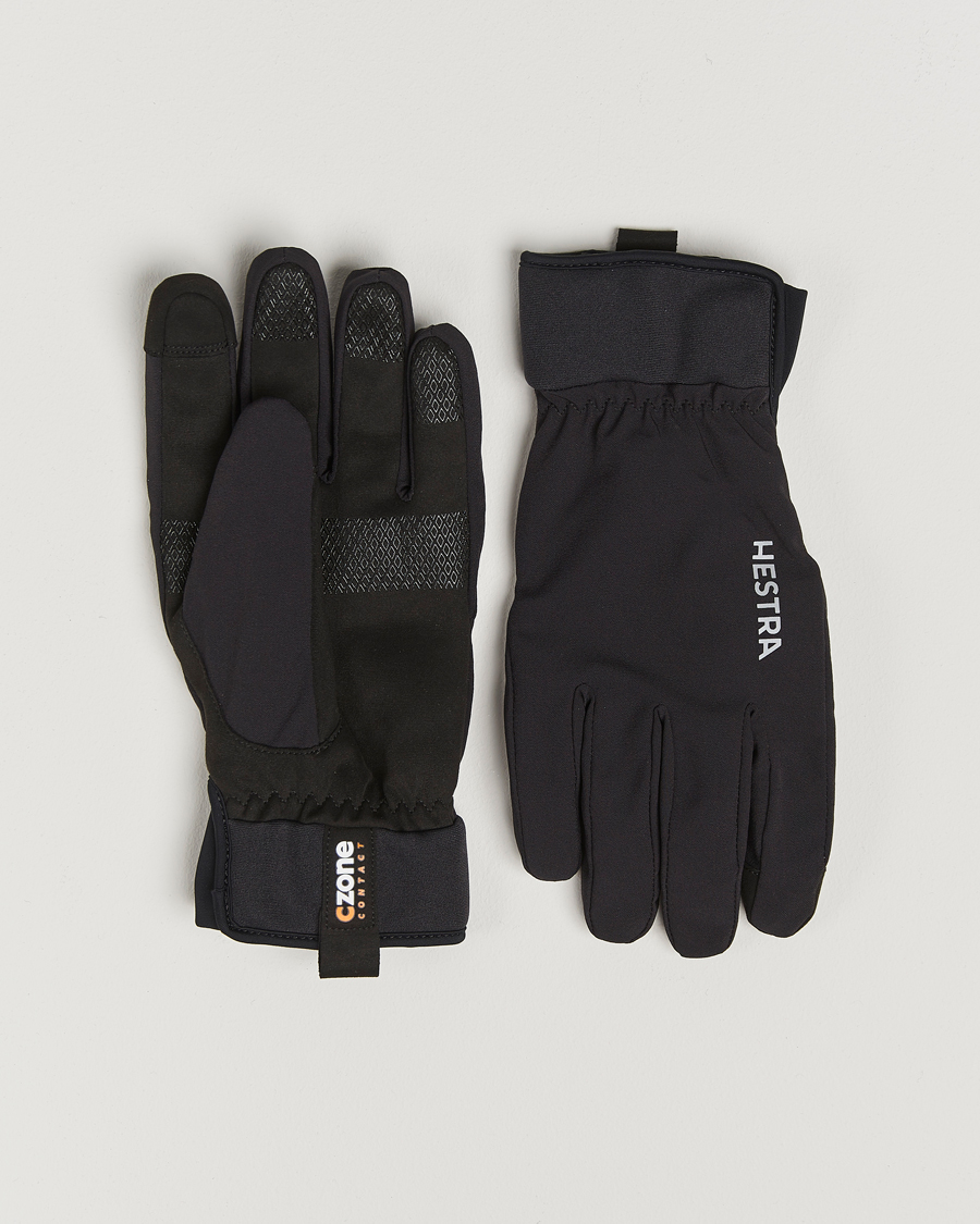 Men | Hestra Czone Contact Glove Black | Hestra | Czone Contact Glove Black