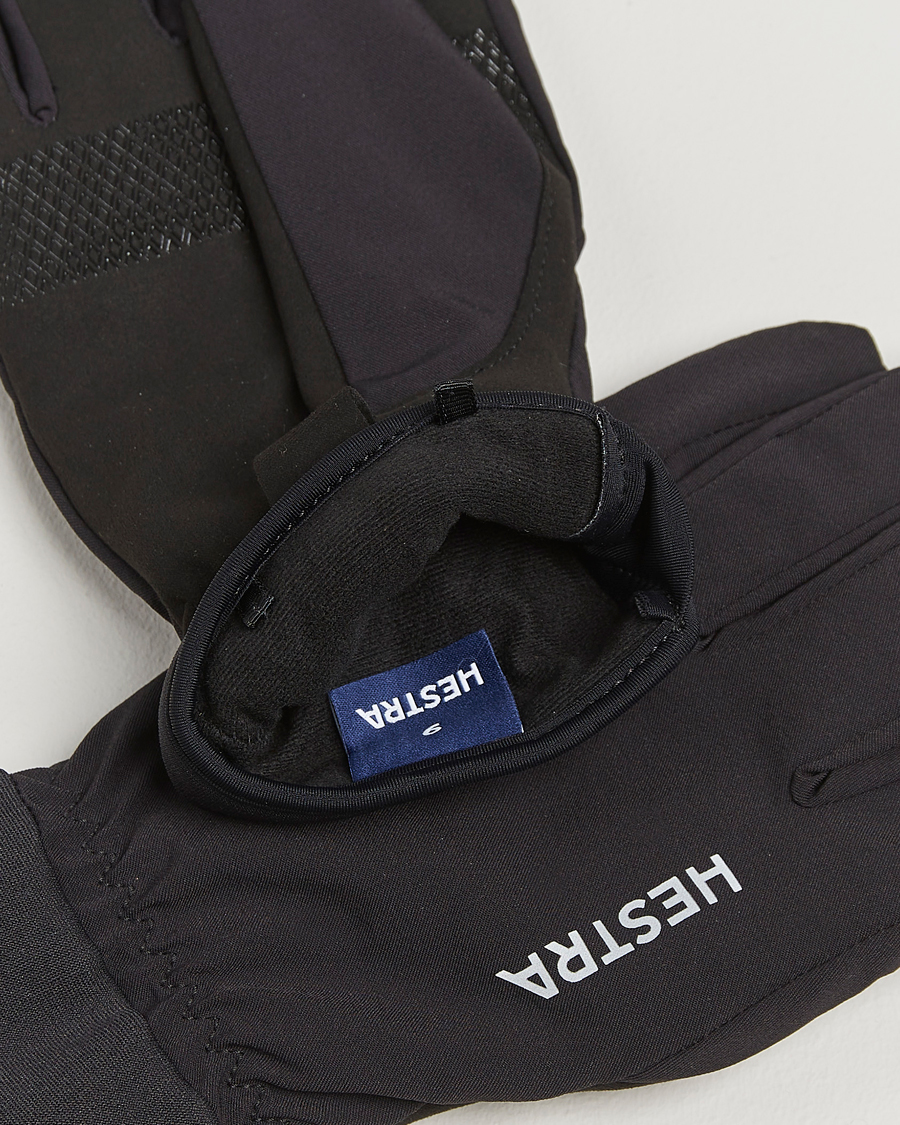 Men | Hestra Czone Contact Glove Black | Hestra | Czone Contact Glove Black