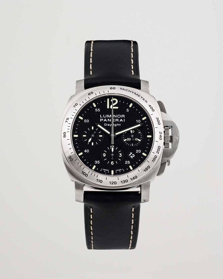 Men | Panerai Pre-Owned Daylight PAM00236 Silver | Panerai Pre-Owned | Daylight PAM00236 Silver