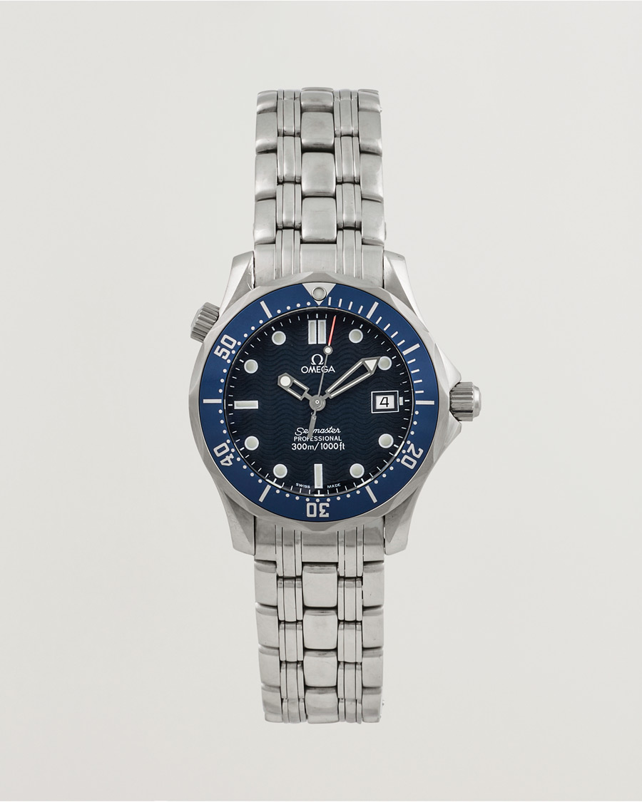 Men | Omega Pre-Owned Seamaster 2551.80.00 Silver | Omega Pre-Owned | Seamaster 2551.80.00 Silver