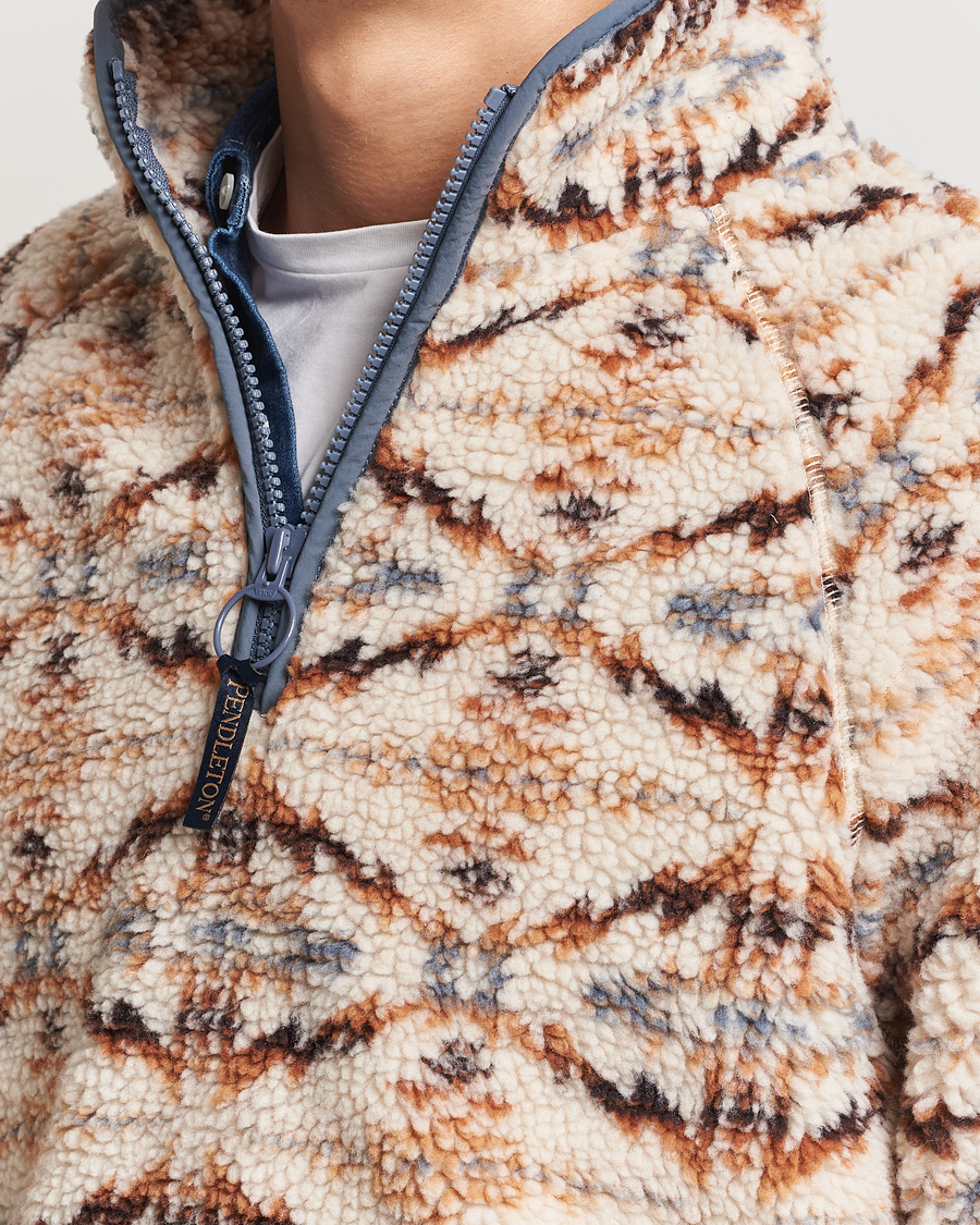 Men | Sweaters & Knitwear | Pendleton | Pullover Half Zip Fleece Trapper Peak