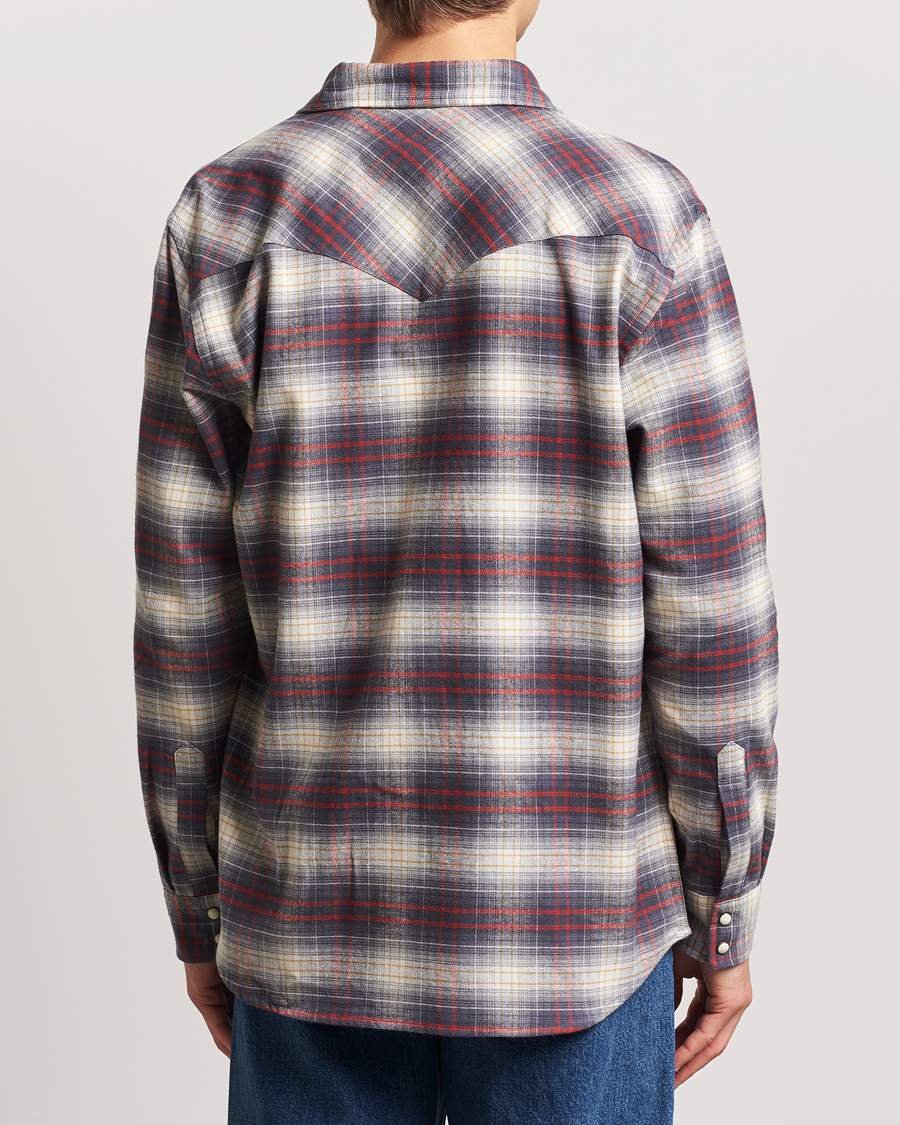Men | Shirts | Pendleton | Wyatt Flannel Shirt Navy Plaid