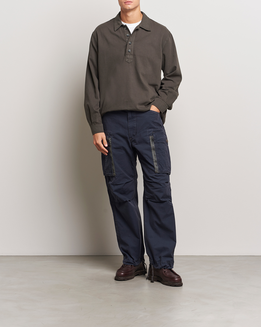 Men | Trousers | RRL | Ranger Cargo Pants Navy