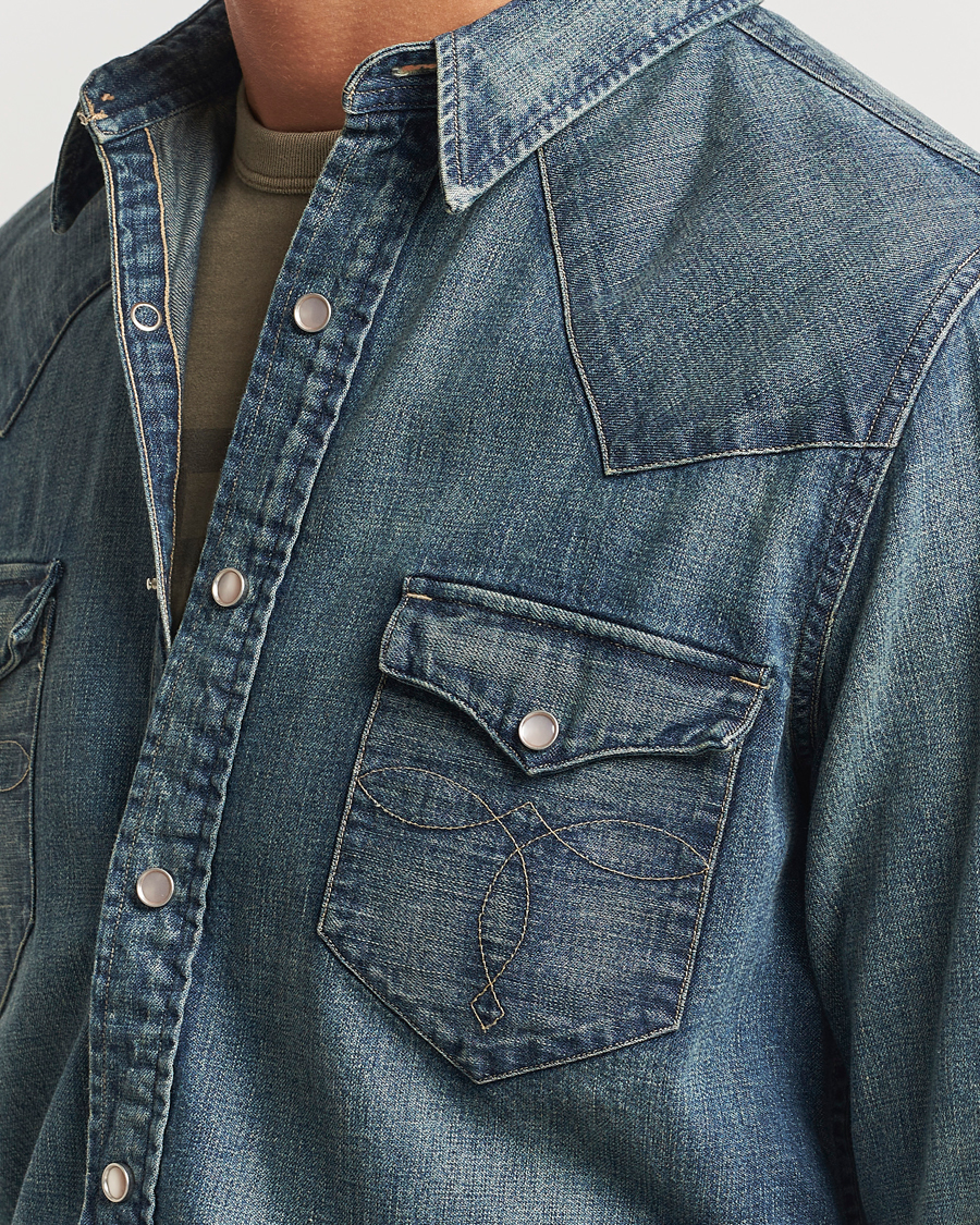 Men | Shirts | RRL | Buffalo Western Shirt Rinse