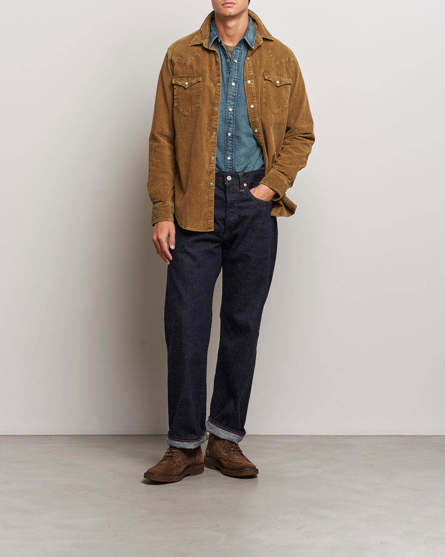 Men | Shirts | RRL | Buffalo Western Shirt Faded Tan