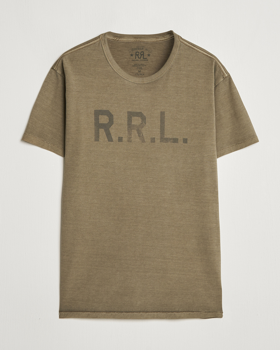 Men | T-Shirts | RRL | Graphic Short Sleeve T-Shirt Olive