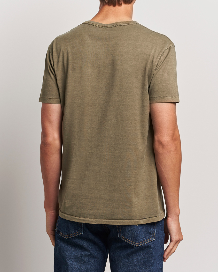 Men | T-Shirts | RRL | Graphic Short Sleeve T-Shirt Olive