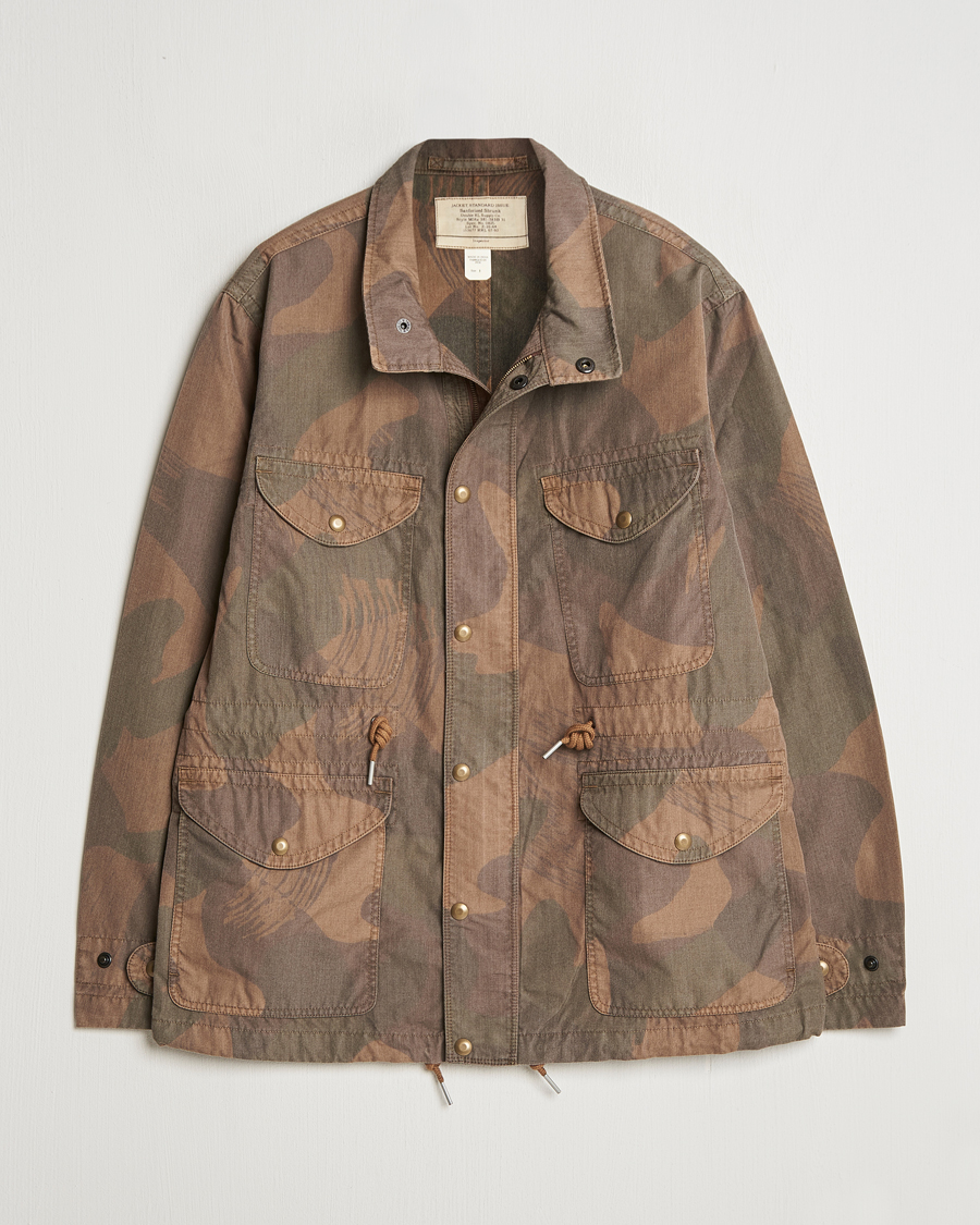 Men | Coats & Jackets | RRL | Riley Unlined Field Jacket Brush Stroke Camo