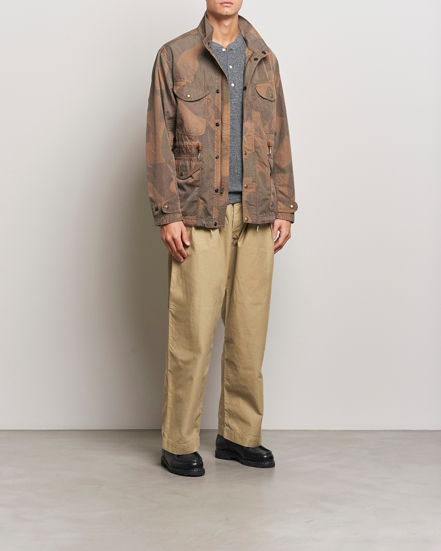 Men | Coats & Jackets | RRL | Riley Unlined Field Jacket Brush Stroke Camo